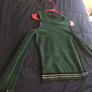 Green sweater